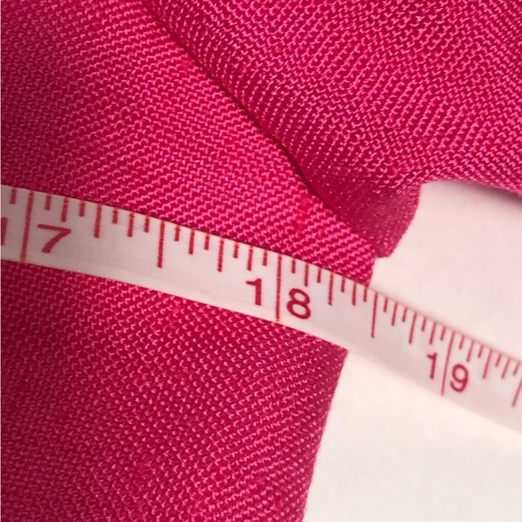 Vintage Hot Pink Cropped Single Breasted Blazer - Picture 11 of 12